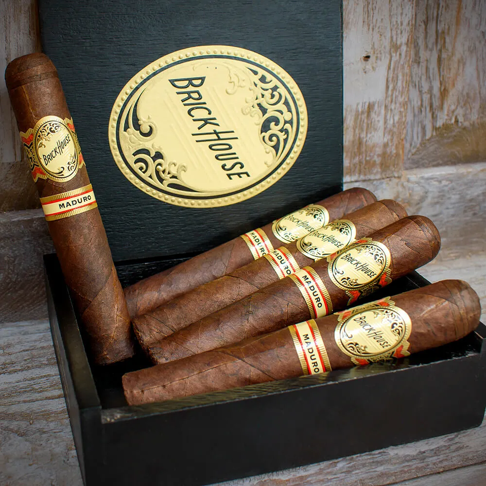 Brick House Maduro Nicaragua Robusto Cigars - 5 Box