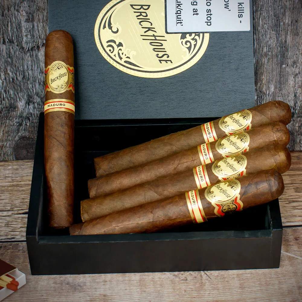 Brick House Mighty Mighty Maduro Nicaragua Gordo Cigars - 5 Box