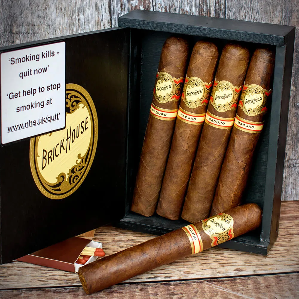 Brick House Mighty Mighty Maduro Nicaragua Gordo Cigars - 5 Box