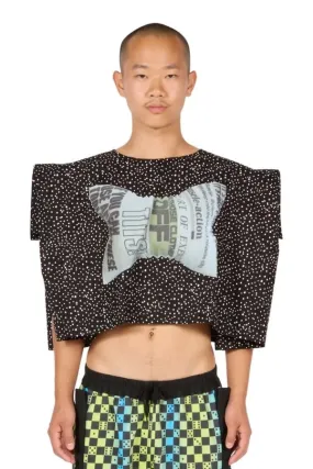 Dots & Bow  Unisex Woven Top