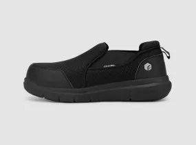 FitVille Men's Composite Toe Slip-On Safety Shoes V1