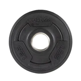 JORDAN Rubber Tri-Grip Olympic Weight Plates - NEW DESIGN