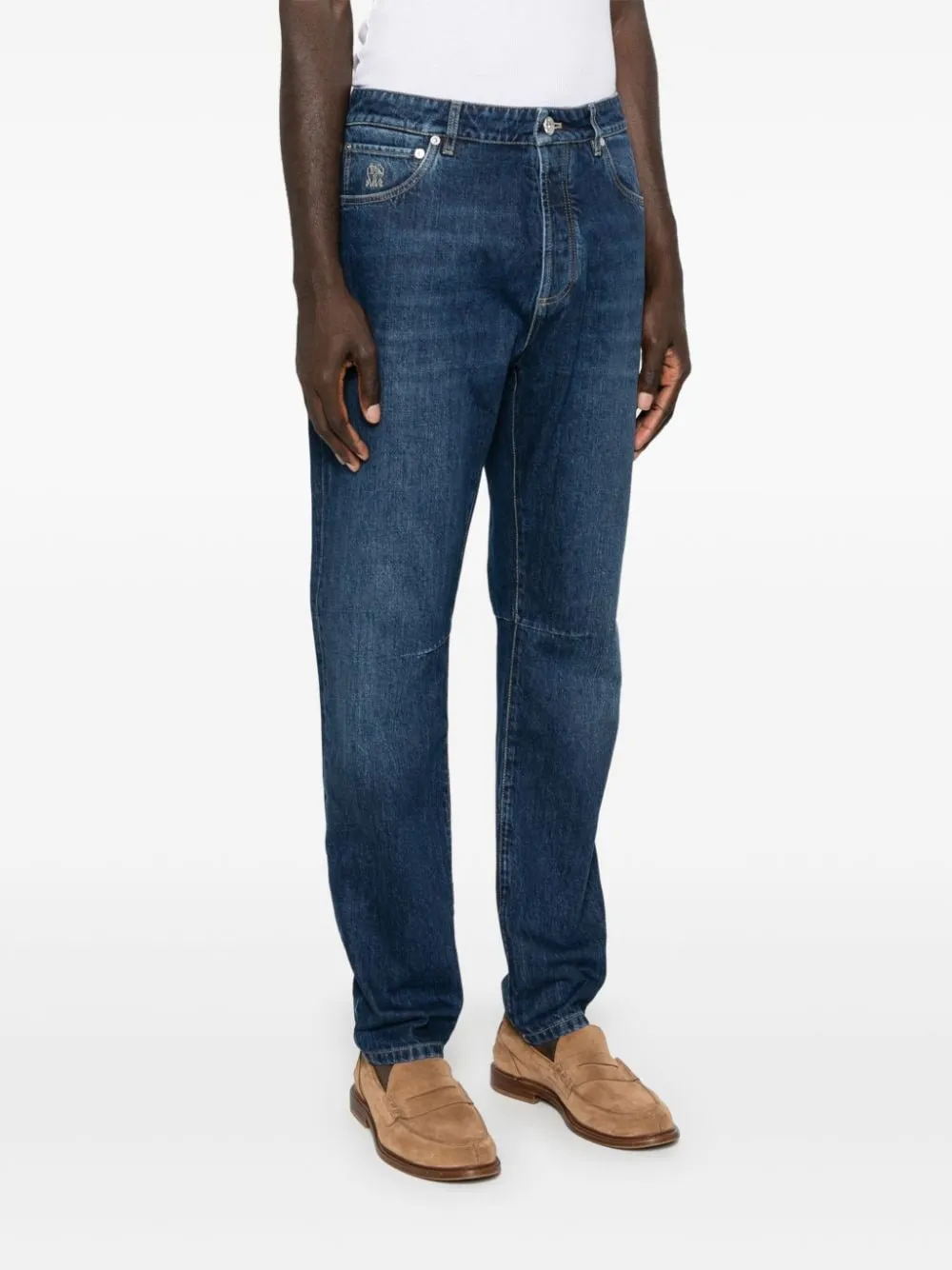 LEISURE FIT DENIM JEANS